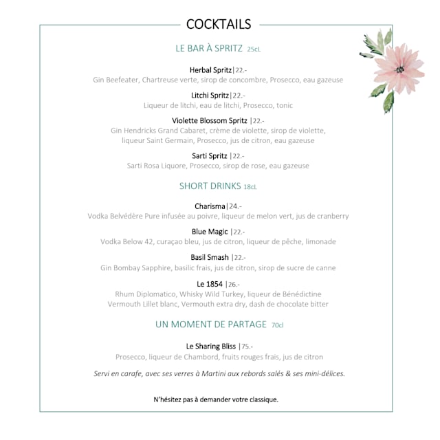 PDF Menu page 2