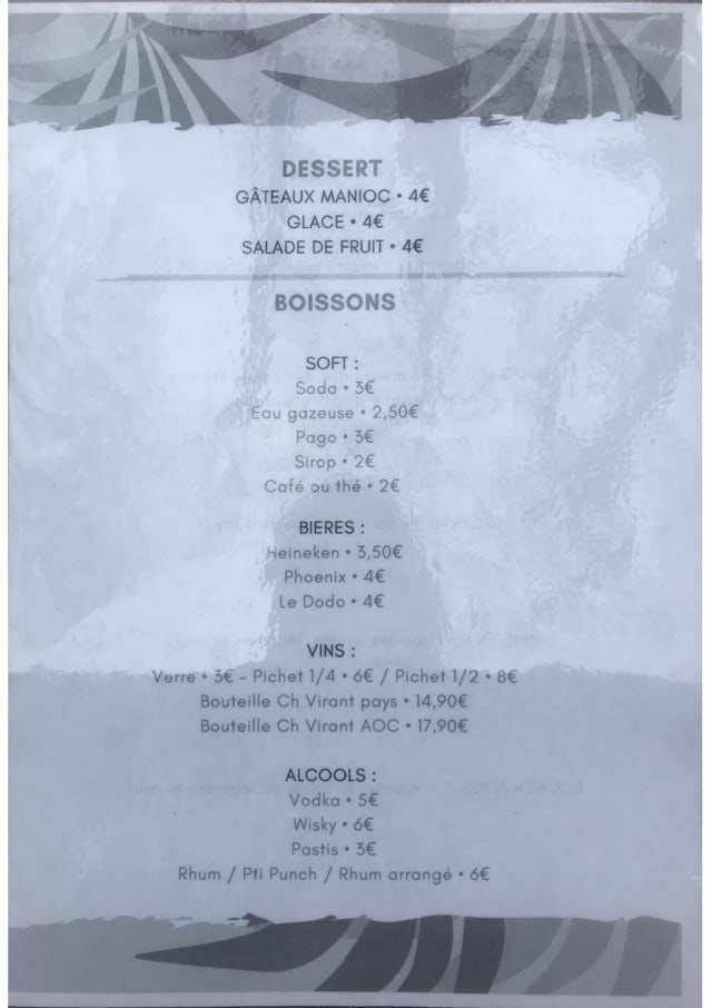 PDF Menu page 2