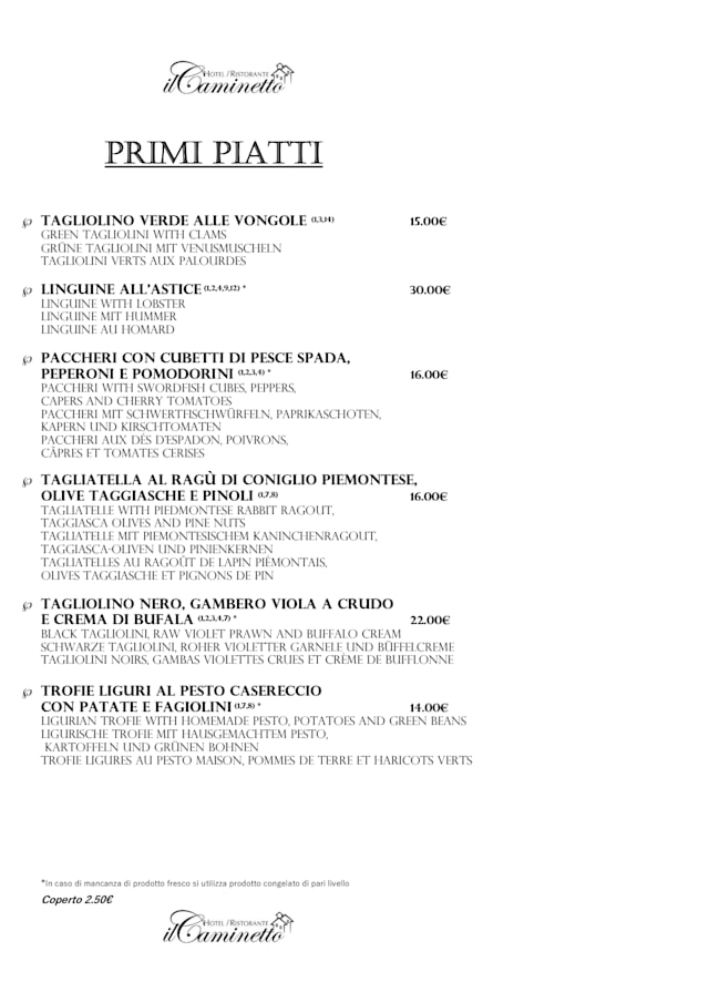 PDF Menu page 2
