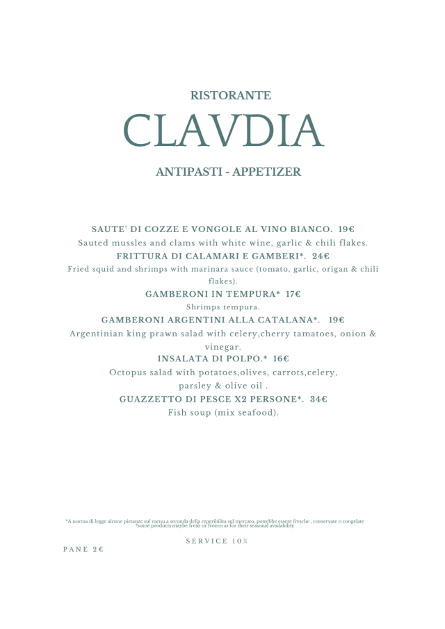 PDF Menu page 2