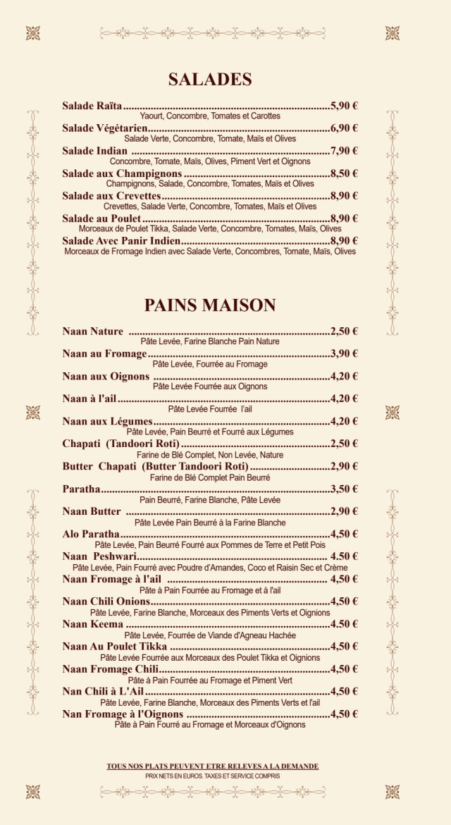 PDF Menu page 2