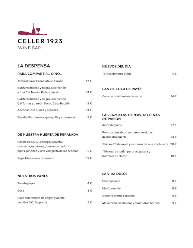 PDF Menu page 2