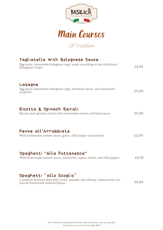 PDF Menu page 2