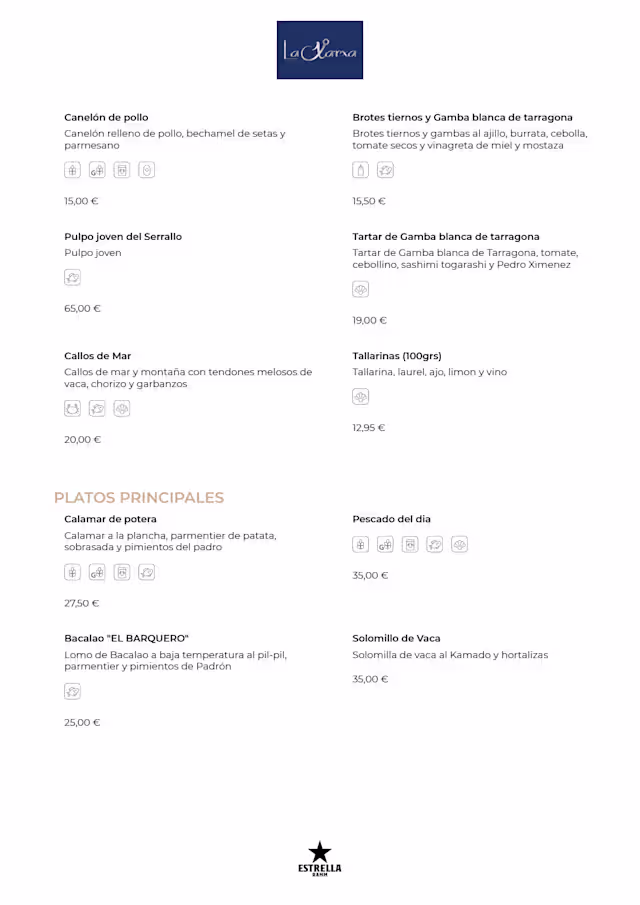 PDF Menu page 2