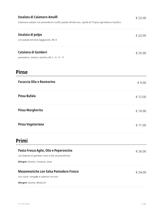 PDF Menu page 2