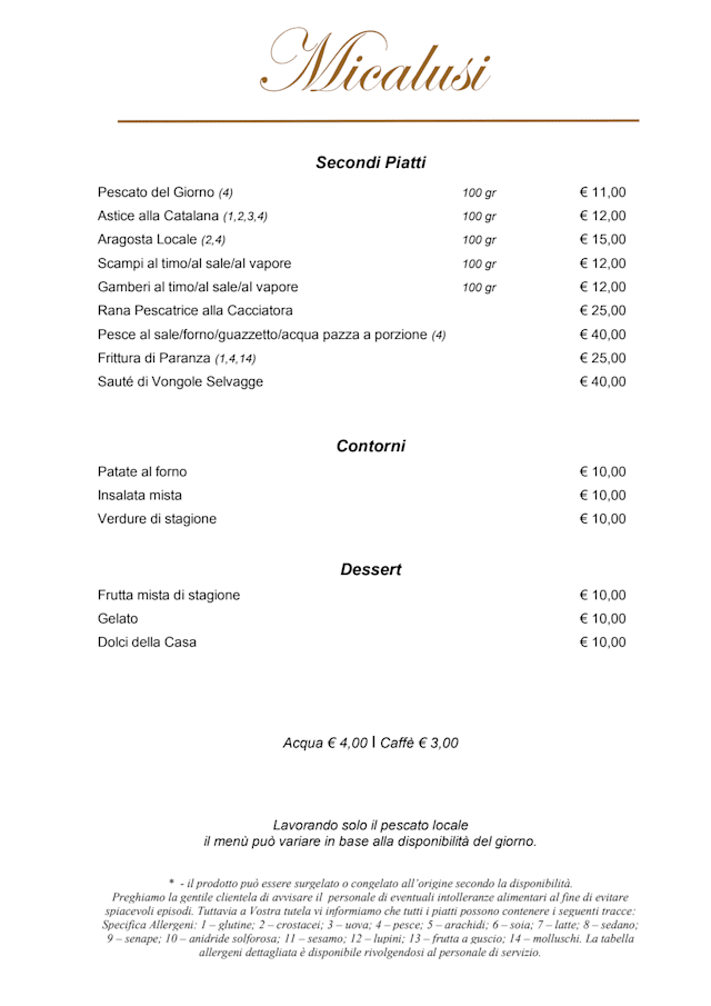 PDF Menu page 2
