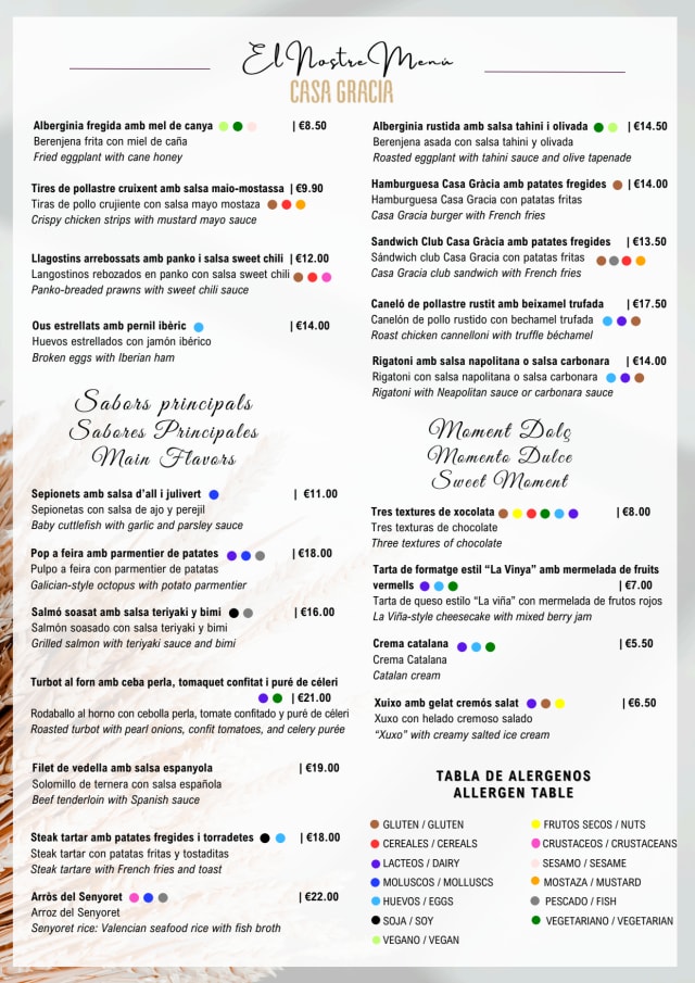 PDF Menu page 2