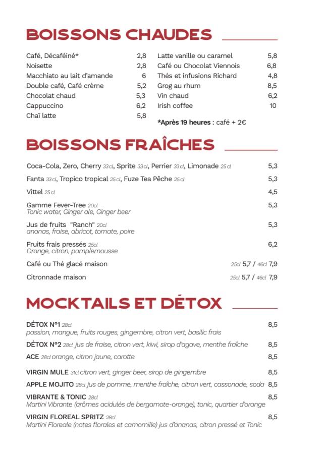 PDF Menu page 2