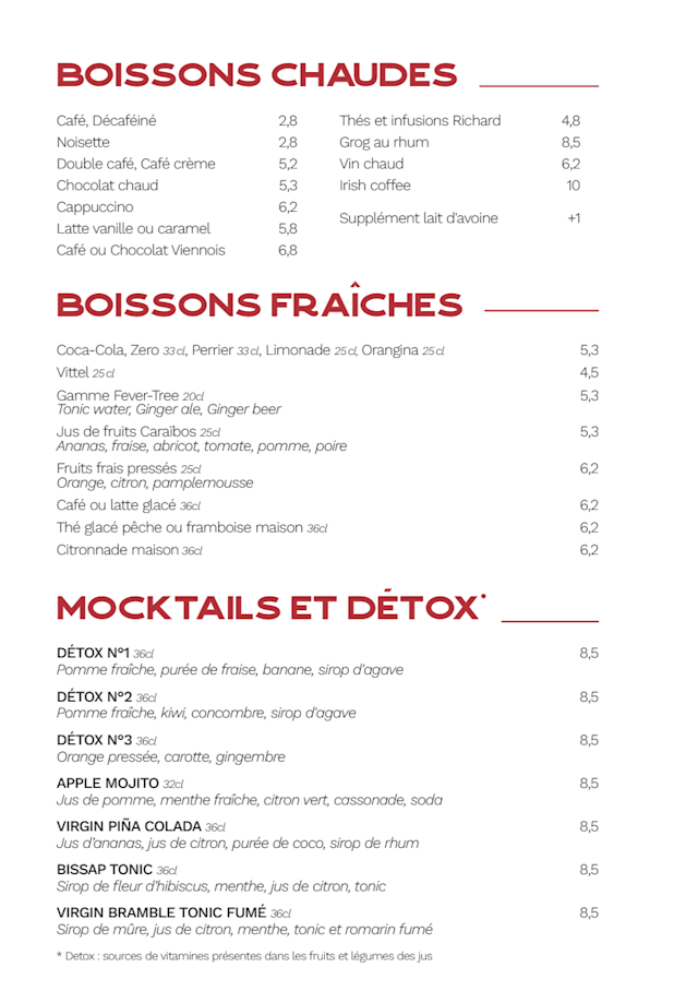 PDF Menu page 2