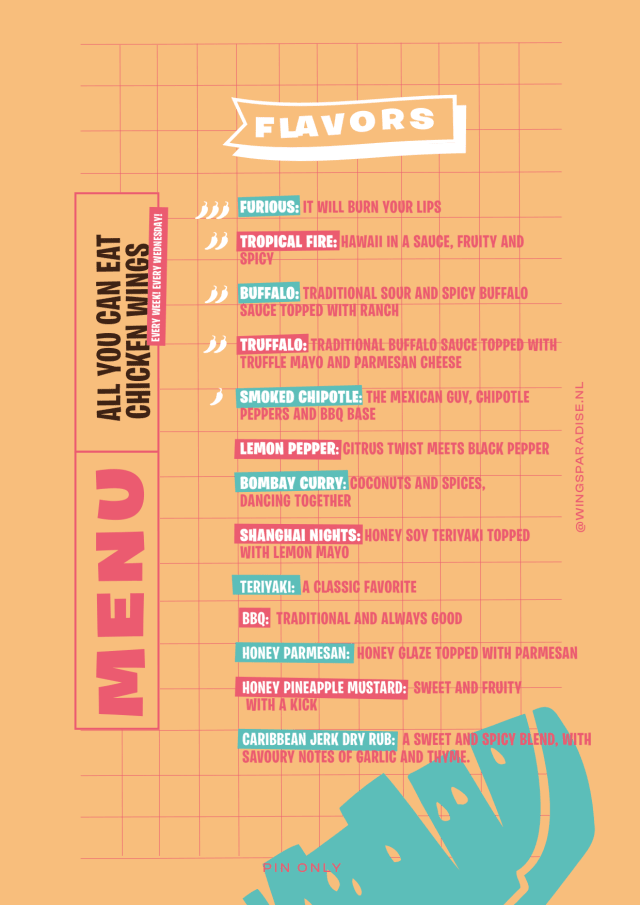 PDF Menu page 2