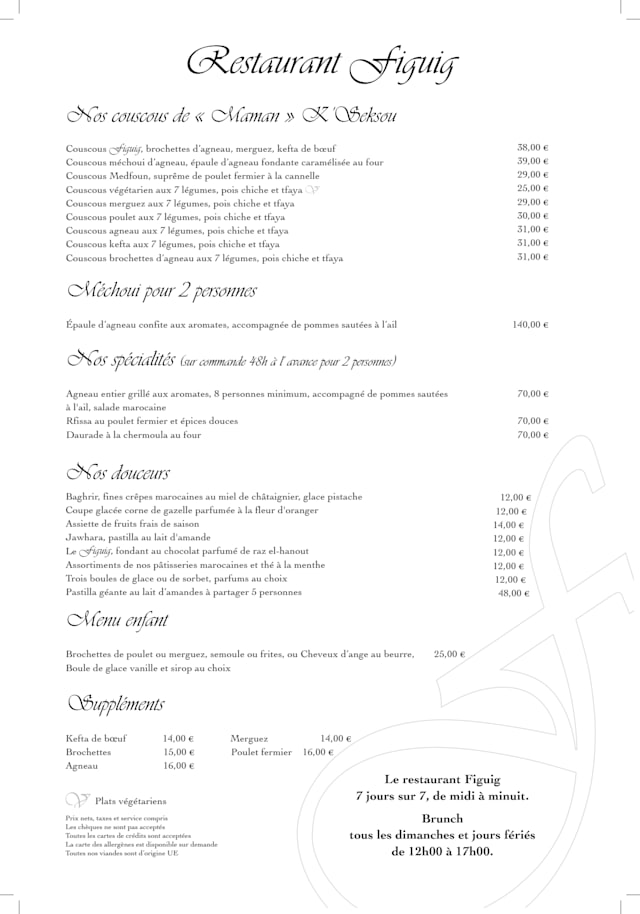 PDF Menu page 2