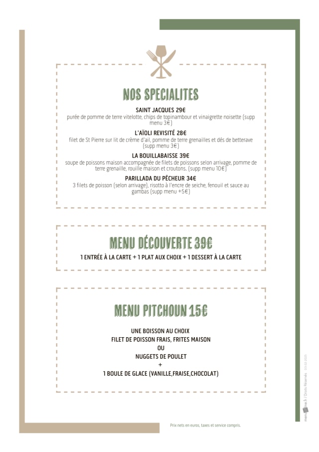 PDF Menu page 2