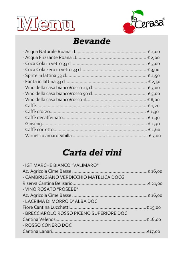 PDF Menu page 2