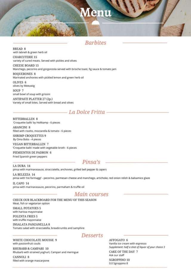 PDF Menu page 2