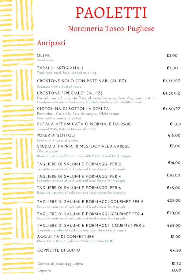 PDF Menu page 2