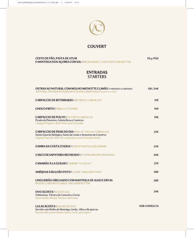 PDF Menu page 2