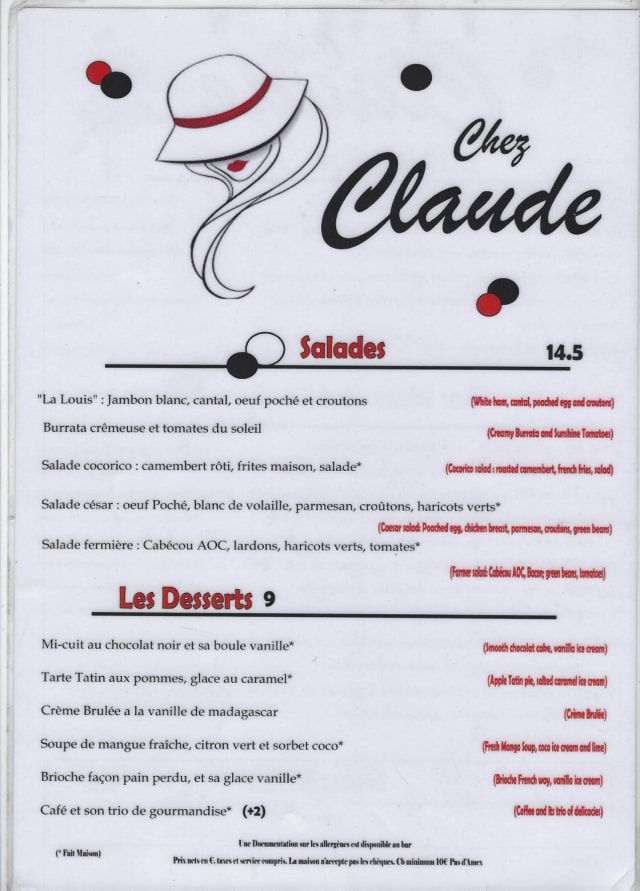 PDF Menu page 2