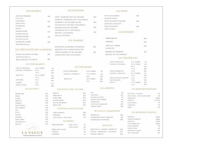 PDF Menu page 2