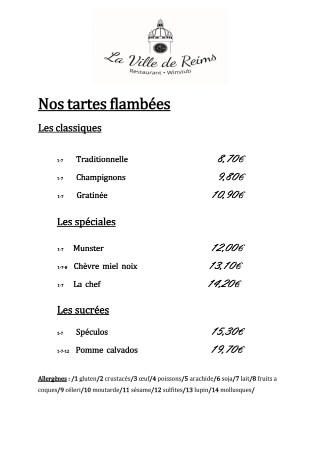 PDF Menu page 2