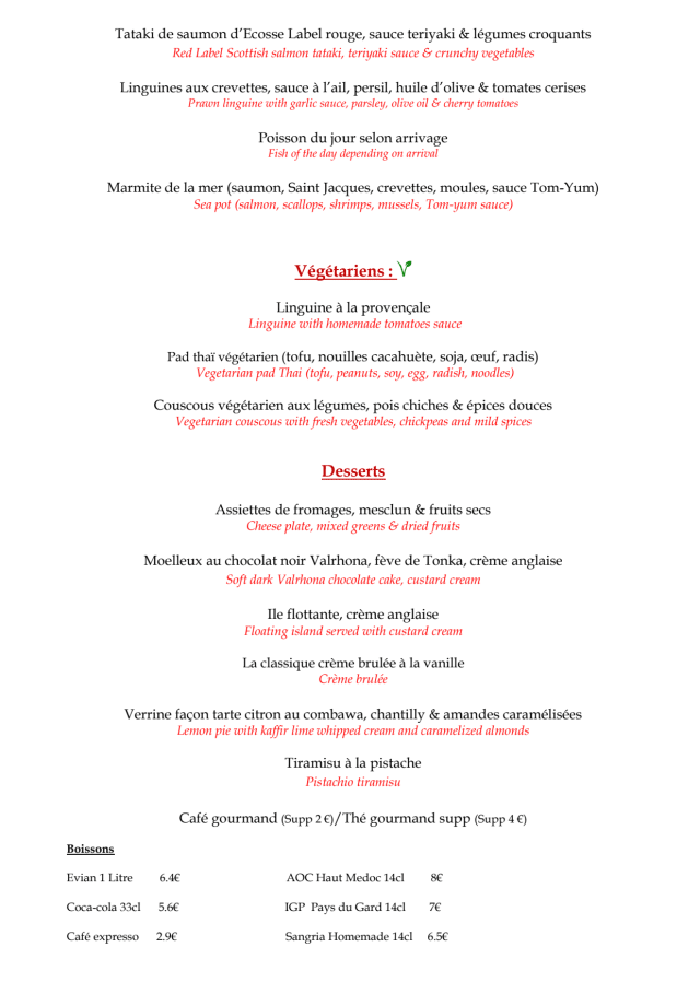 PDF Menu page 2