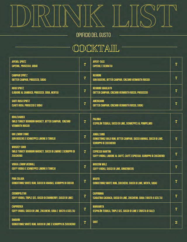 PDF Menu page 2