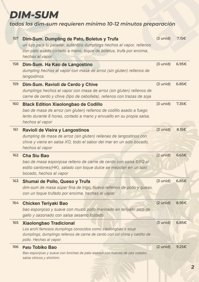 PDF Menu page 2