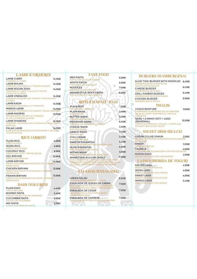 PDF Menu page 2