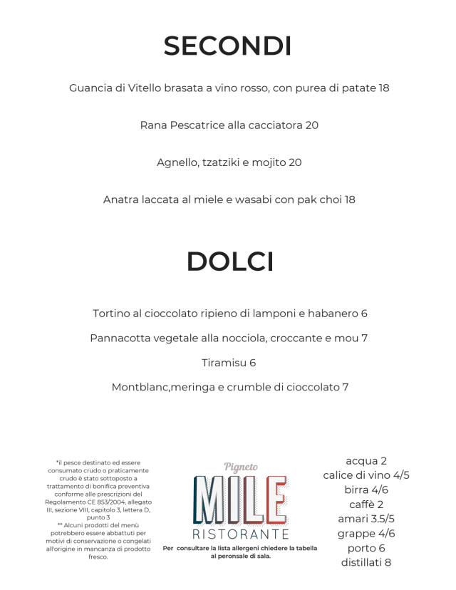 PDF Menu page 2