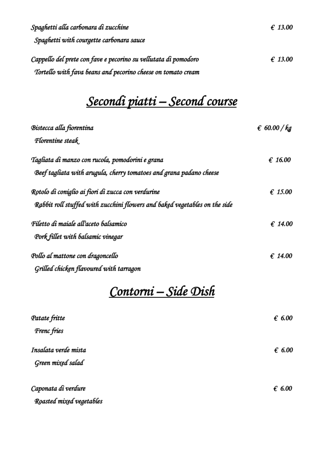 PDF Menu page 2