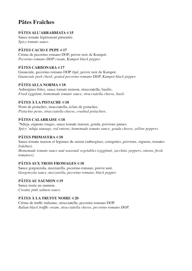 PDF Menu page 2