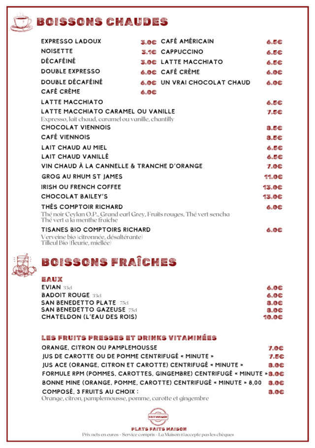 PDF Menu page 2