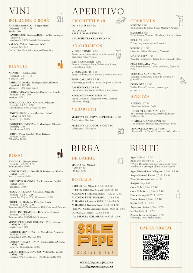 PDF Menu page 2