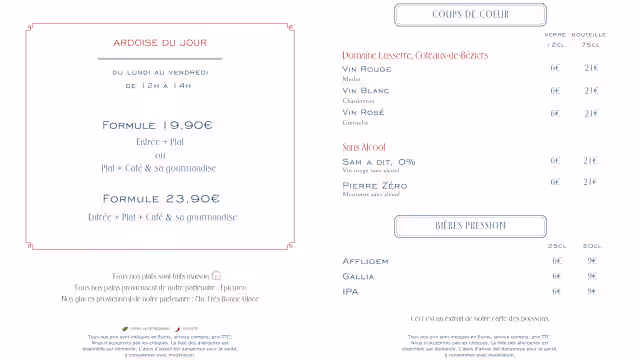 PDF Menu page 2
