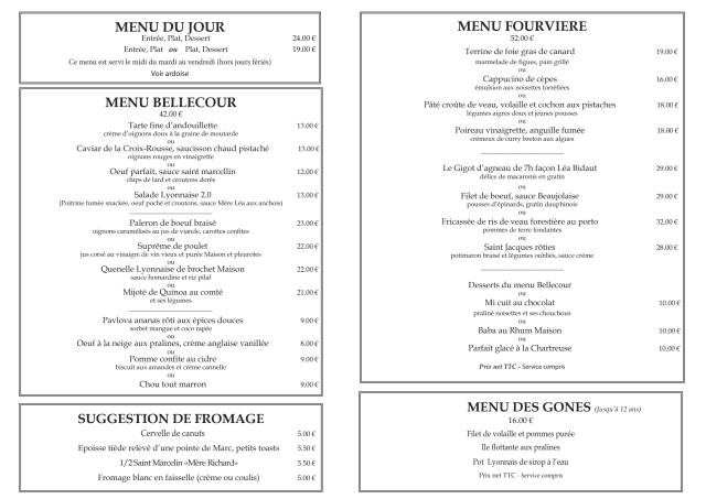 PDF Menu page 2