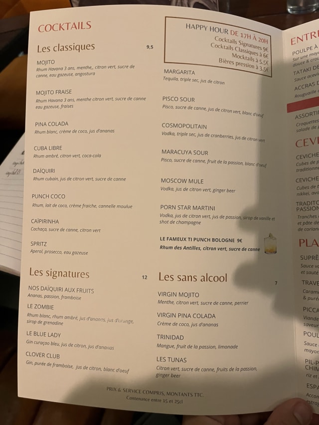 PDF Menu page 2