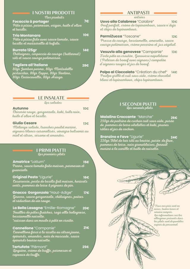 PDF Menu page 2