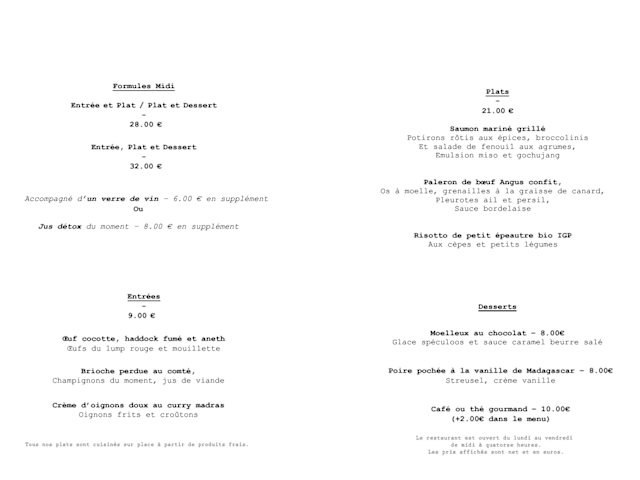 PDF Menu page 2
