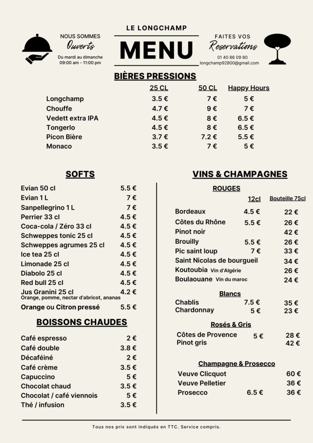 PDF Menu page 2