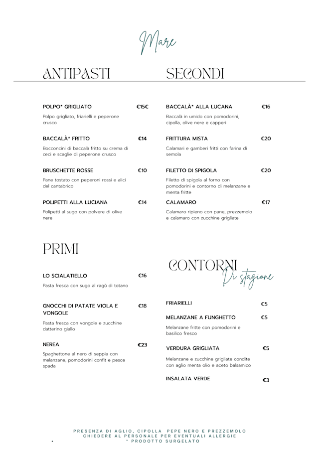 PDF Menu page 2