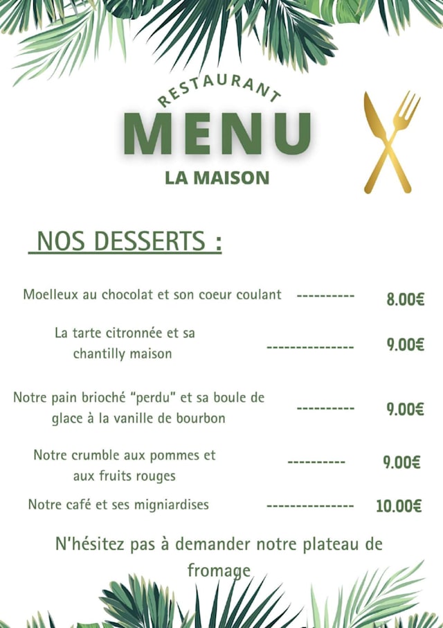 PDF Menu page 2