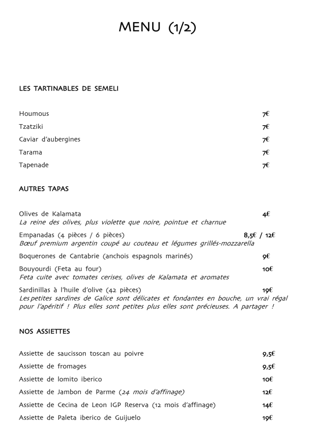 PDF Menu page 2