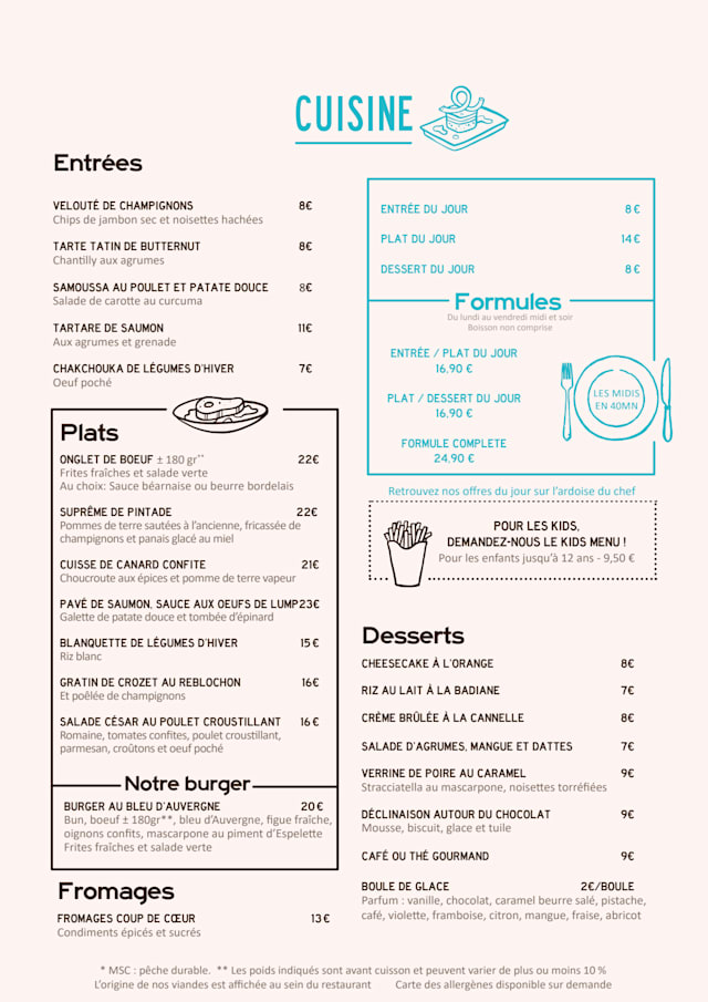 PDF Menu page 2