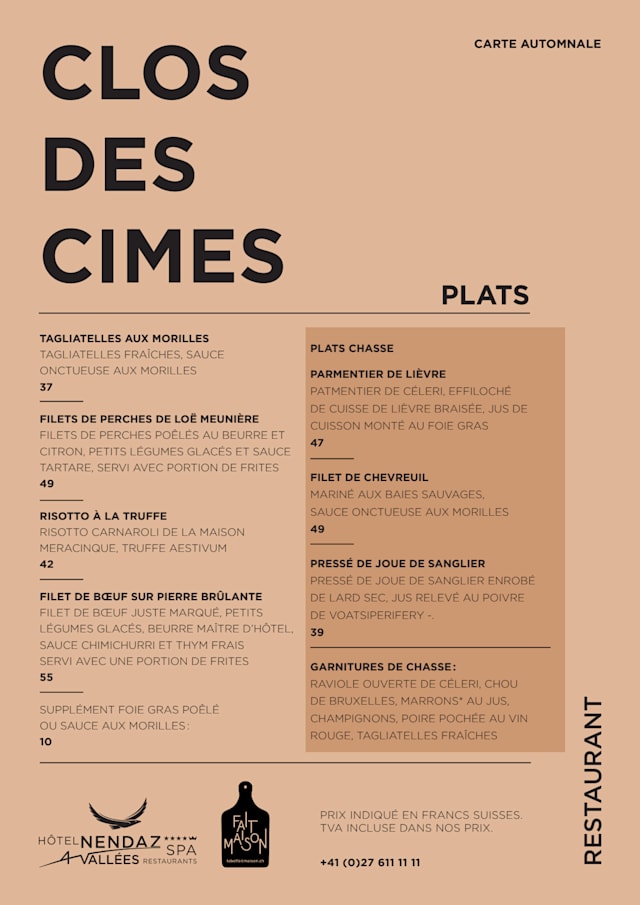 PDF Menu page 2