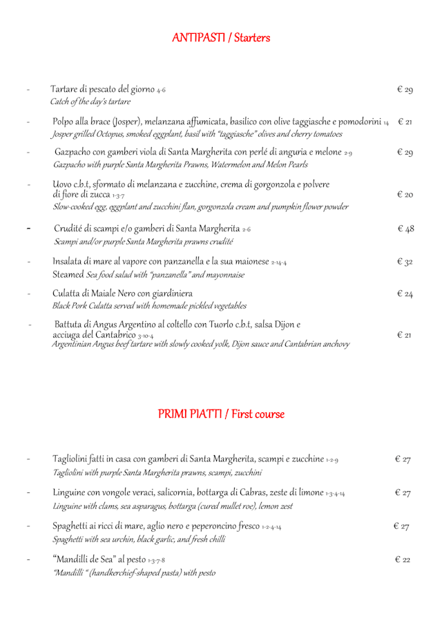PDF Menu page 2