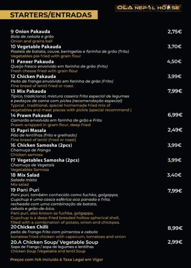 PDF Menu page 2