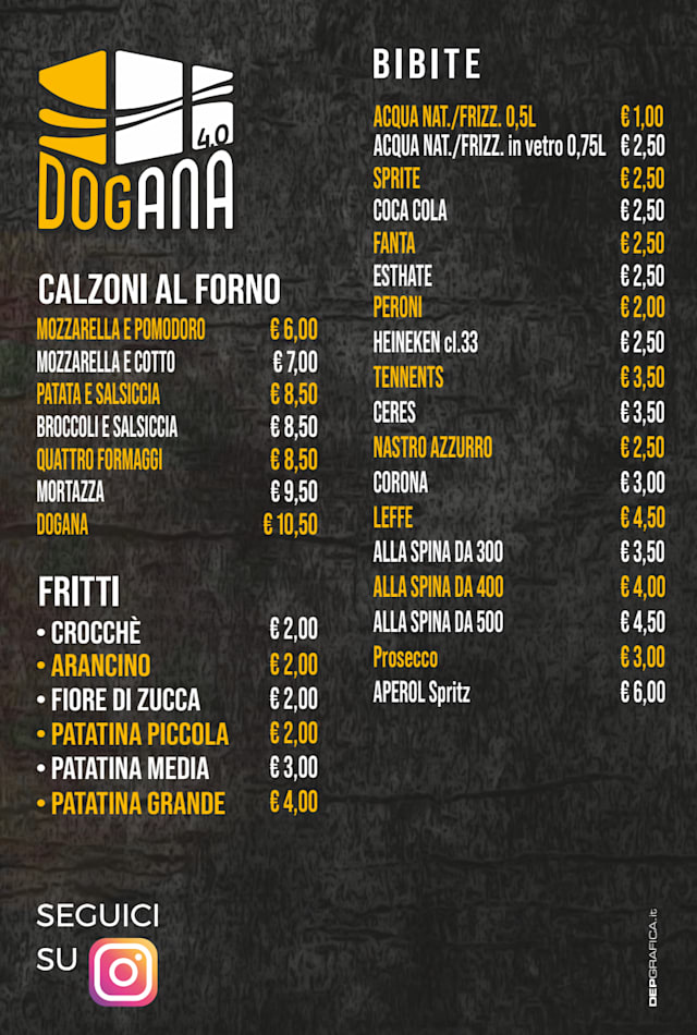 PDF Menu page 2