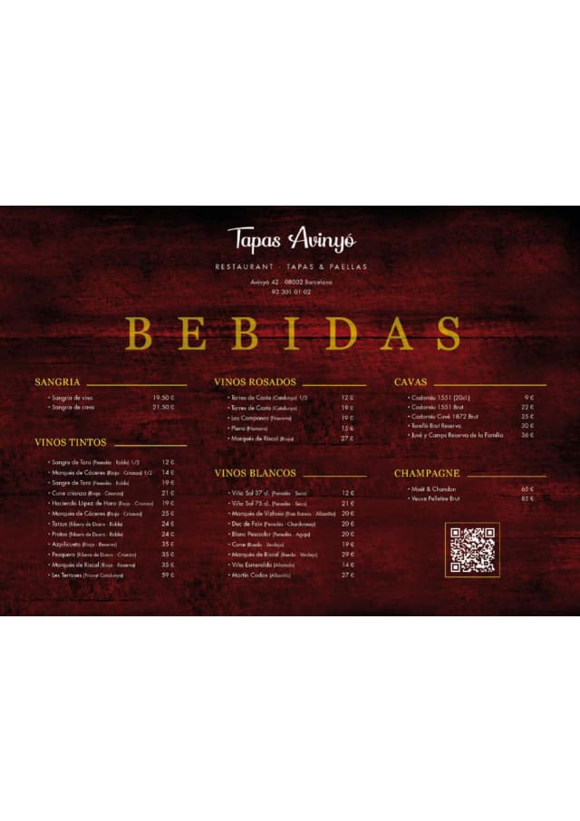 PDF Menu page 2