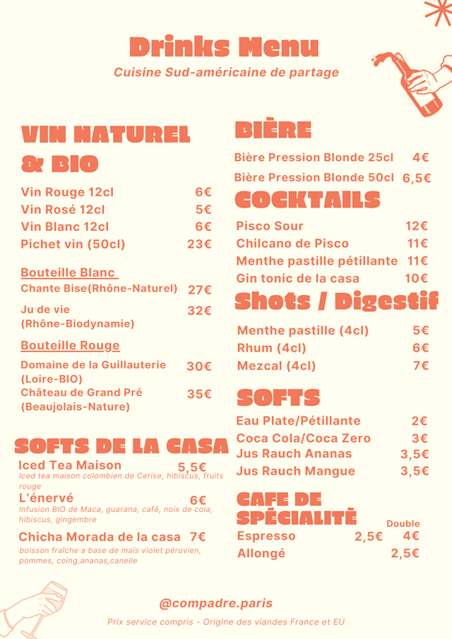 PDF Menu page 2