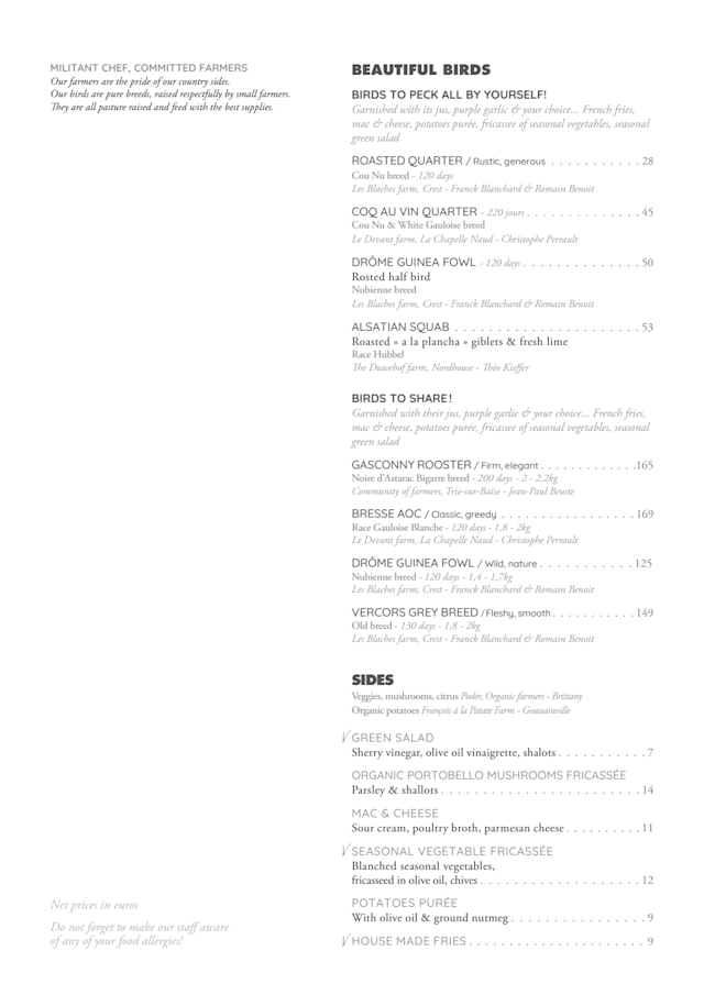 PDF Menu page 2