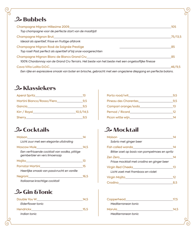 PDF Menu page 2